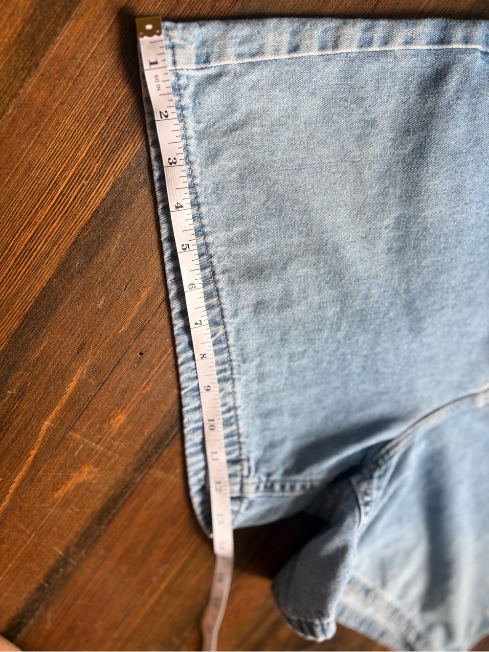 Vintage Riders by Lee Blue Denim Shorts - Picture 9 of 10